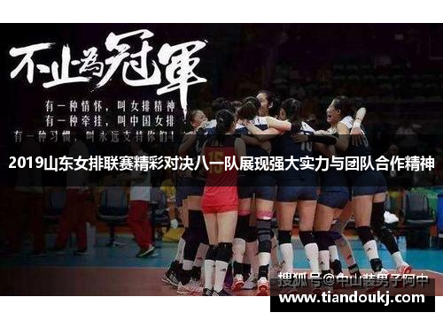 2019山东女排联赛精彩对决八一队展现强大实力与团队合作精神